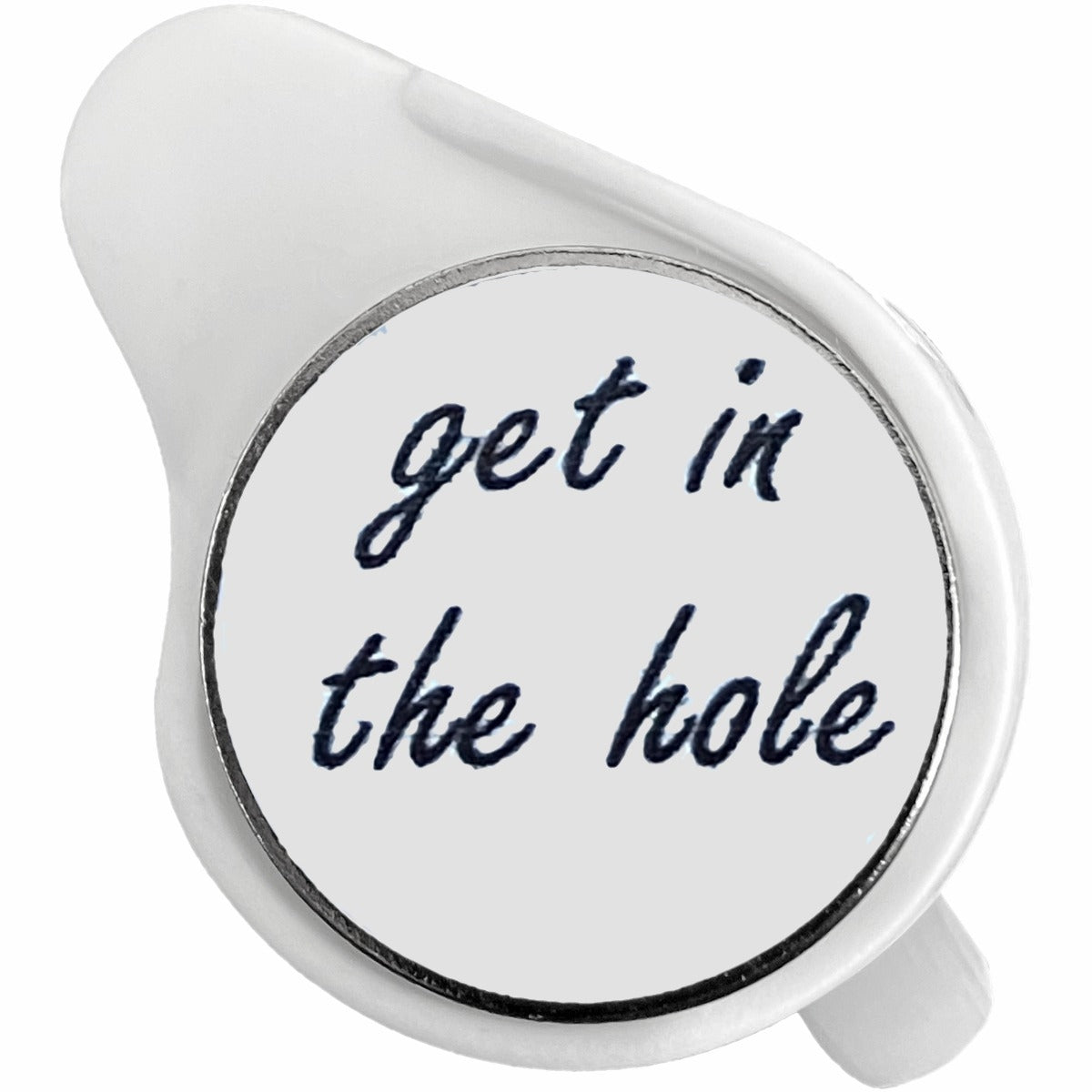 Lignum Clip met Tekst Ballmarker
