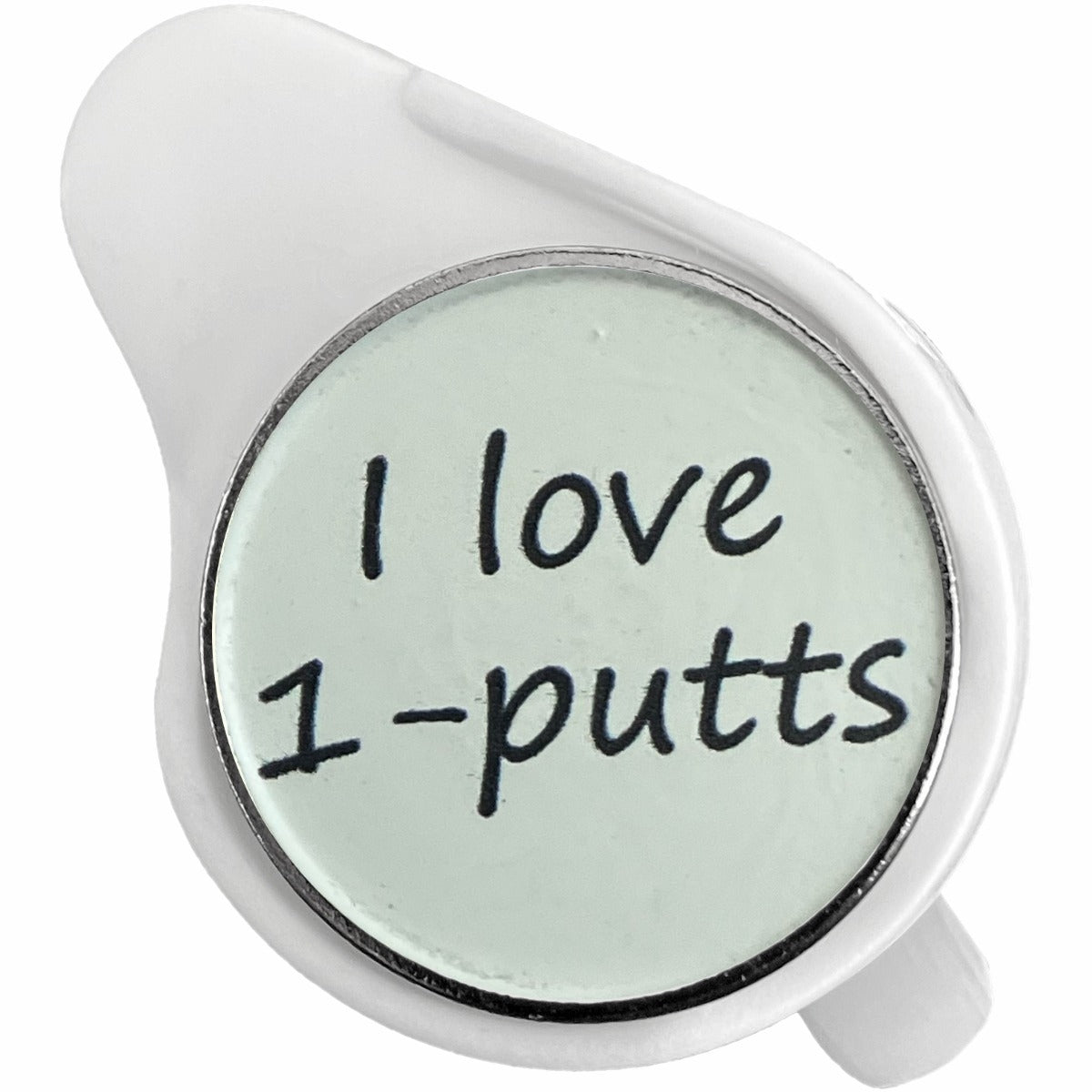 Lignum Clip met Tekst Ballmarker