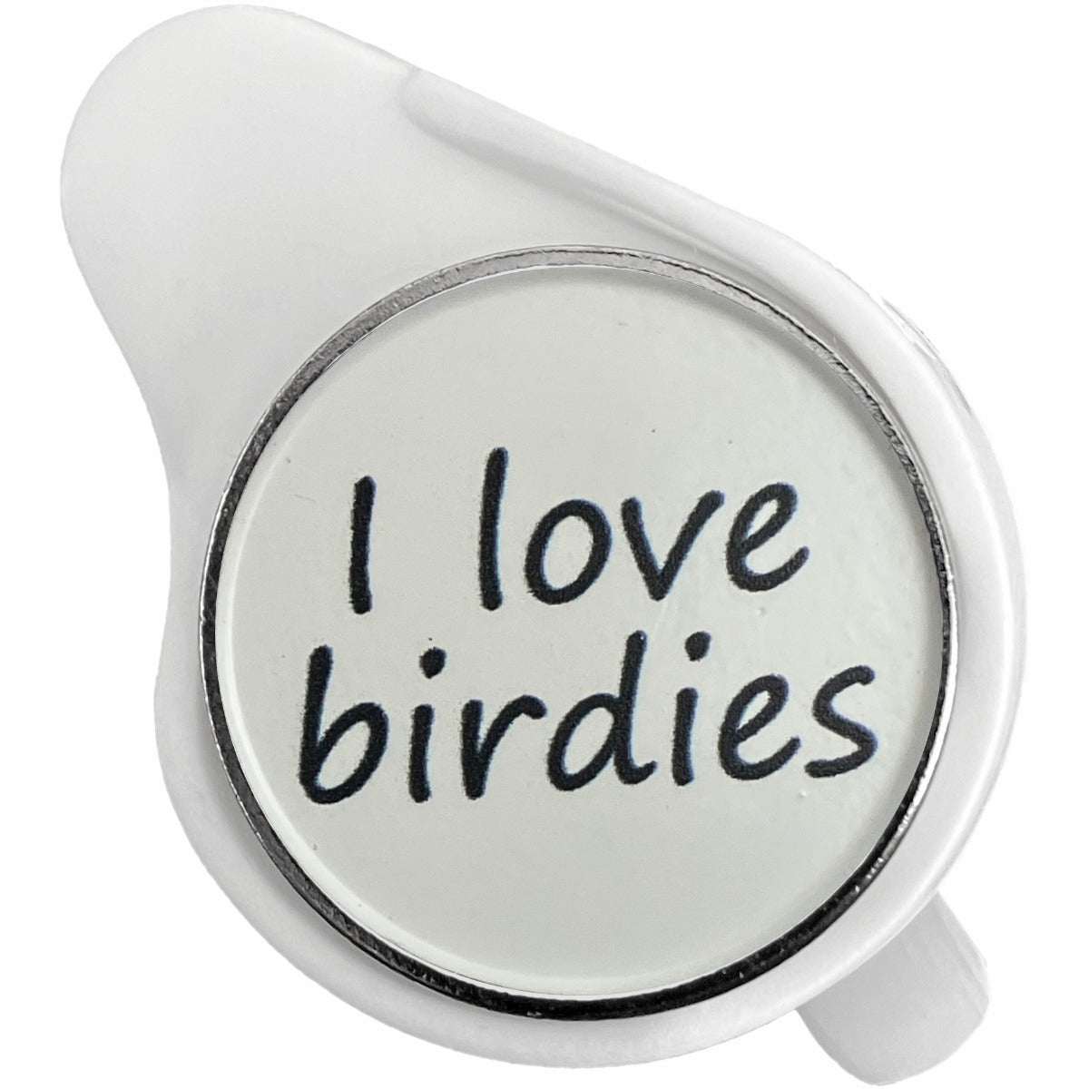 Lignum Clip met Tekst Ballmarker