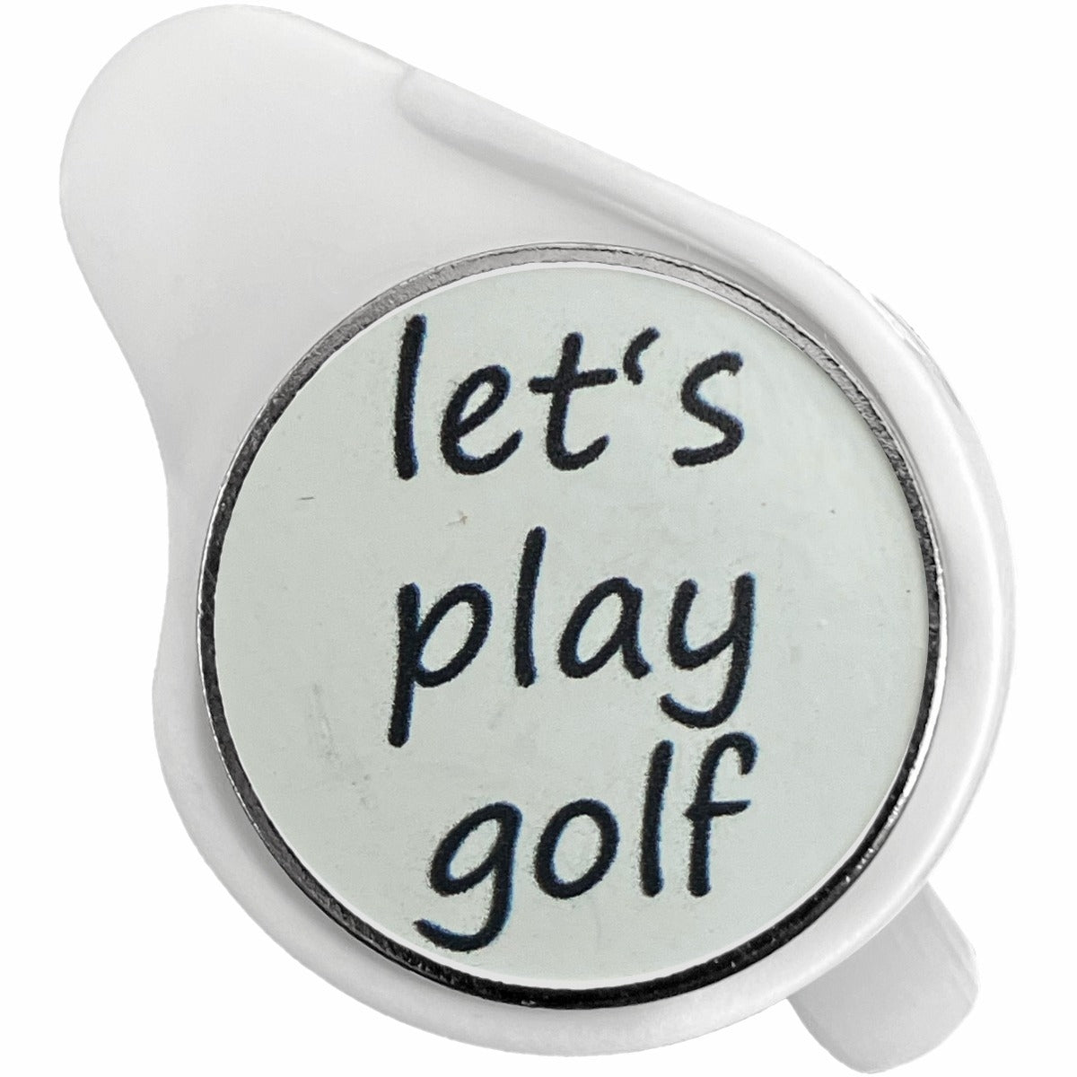 Lignum Clip met Tekst Ballmarker