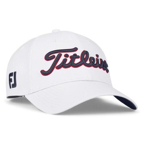 Titleist Cap Wit/Navy/Rood