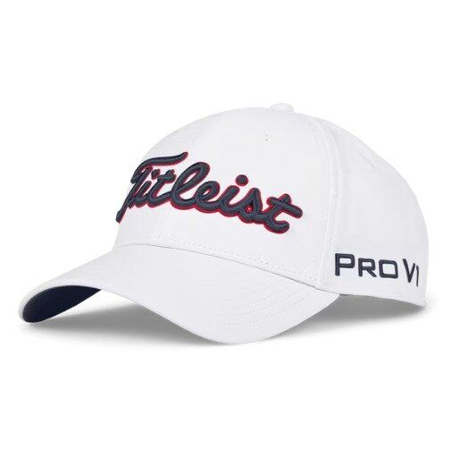 Titleist Cap Wit/Navy/Rood