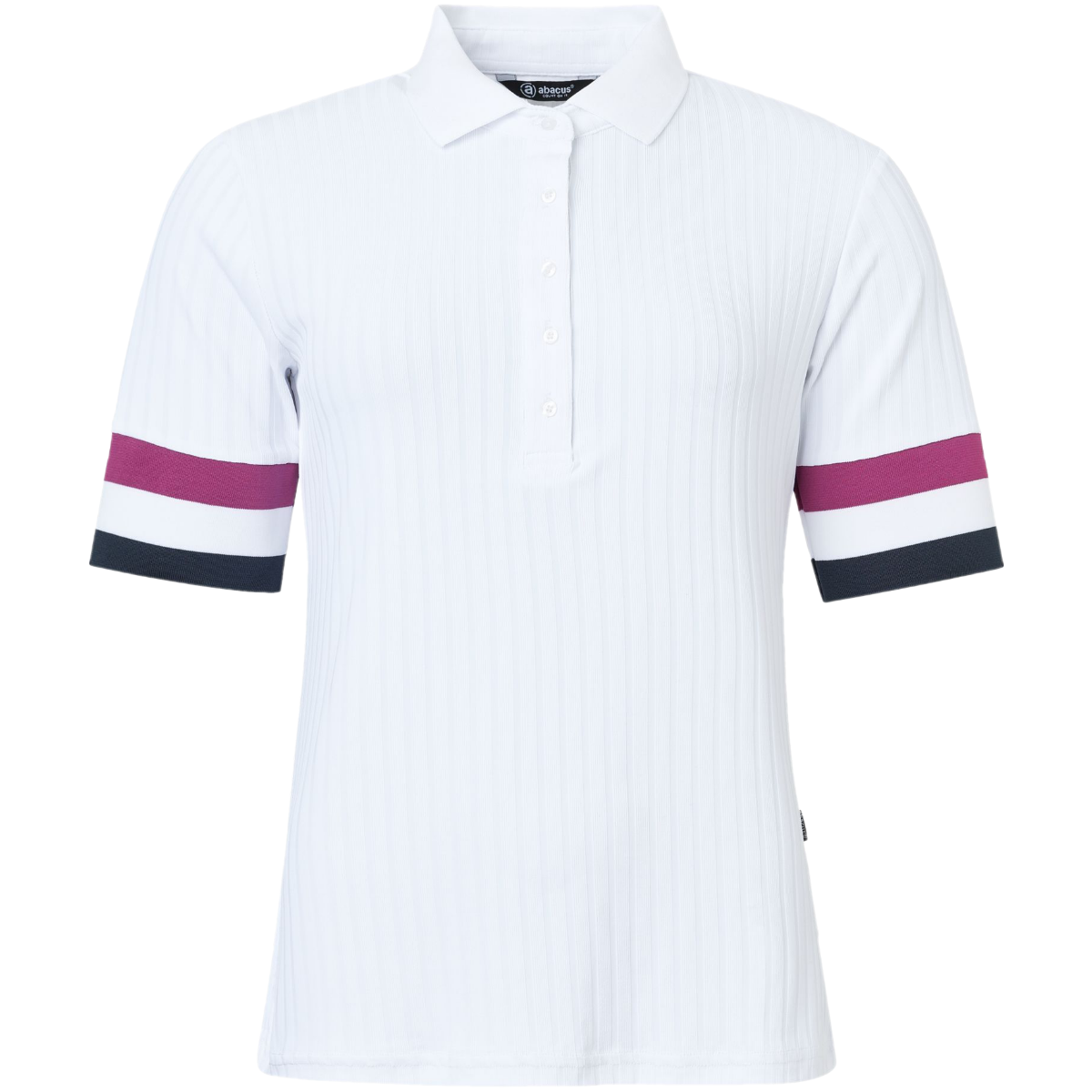 Abacus Pebble 2712 173 dames polo halfsleeve White Iris