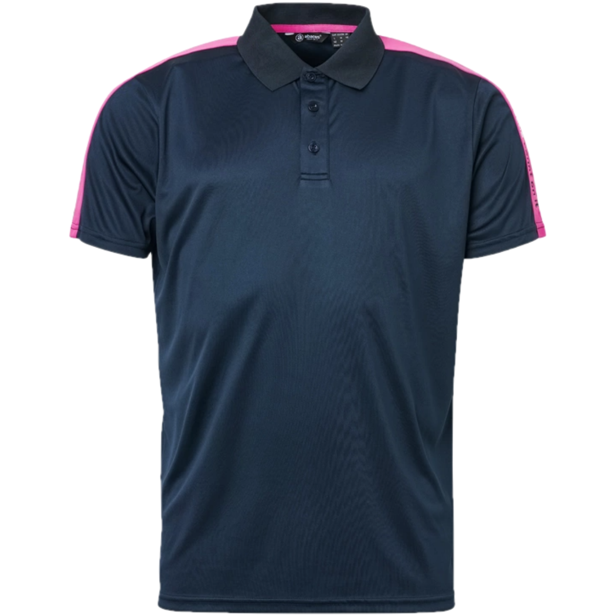 Abacus Bandon 6703-828 heren polo Navy Hibiscus