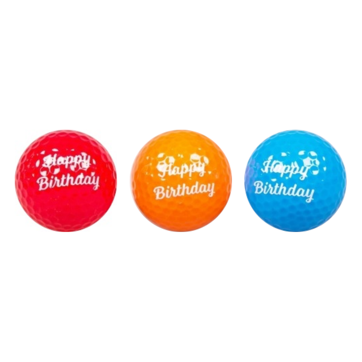Happy Birthday golfballen