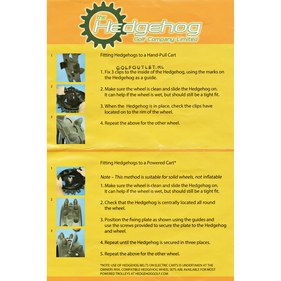 Handleiding Hedgehog winterbanden