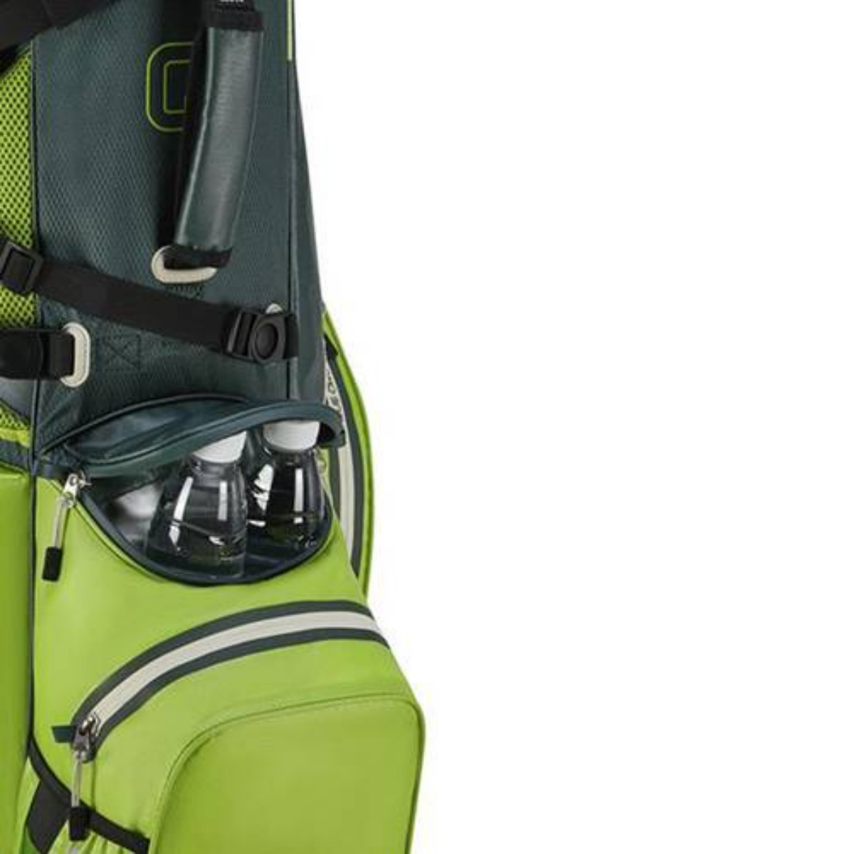 Big Max Aqua Hybrid 4 Standbag Lime groen