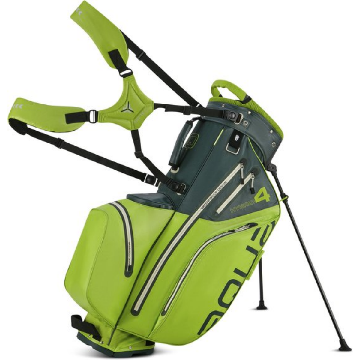 Big Max Aqua Hybrid 4 Standbag Lime