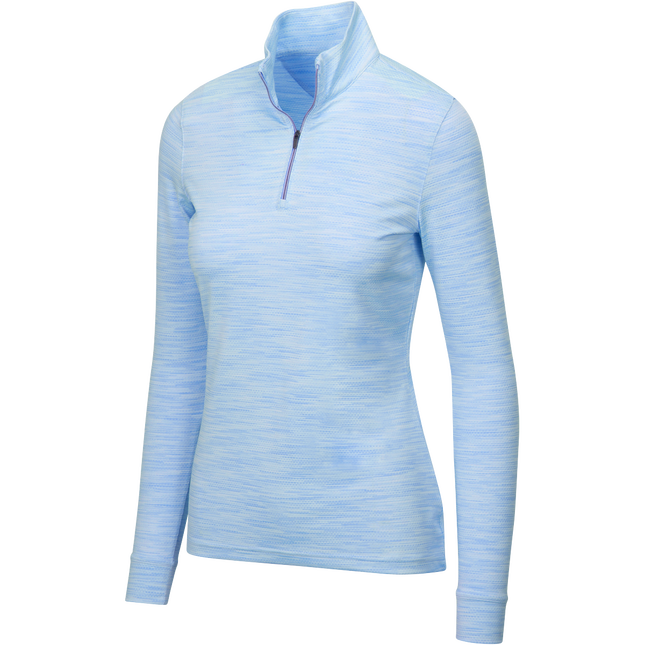 Greg Norman dames baselayer bliss blue heather