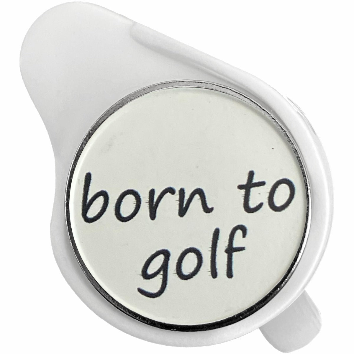 Lignum Clip met Tekst Ballmarker