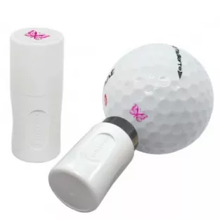 Golfbal stempel Vlinder