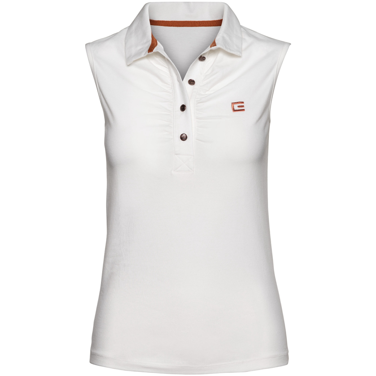 Clubs Sportswear Rose Marie dames polo wit
