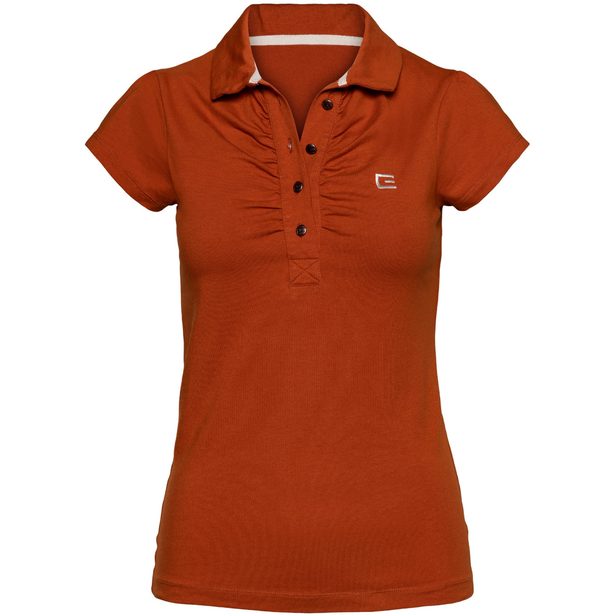 Clubs Sportswear Sarah Jane dames polo Koper