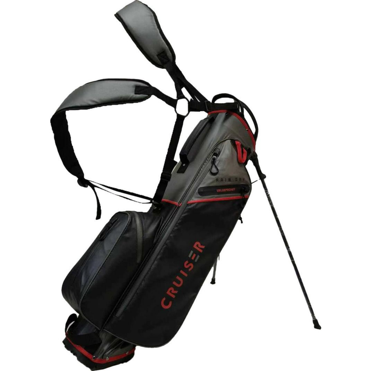 Cruiser Standbag Rain Dry Black/charcoal