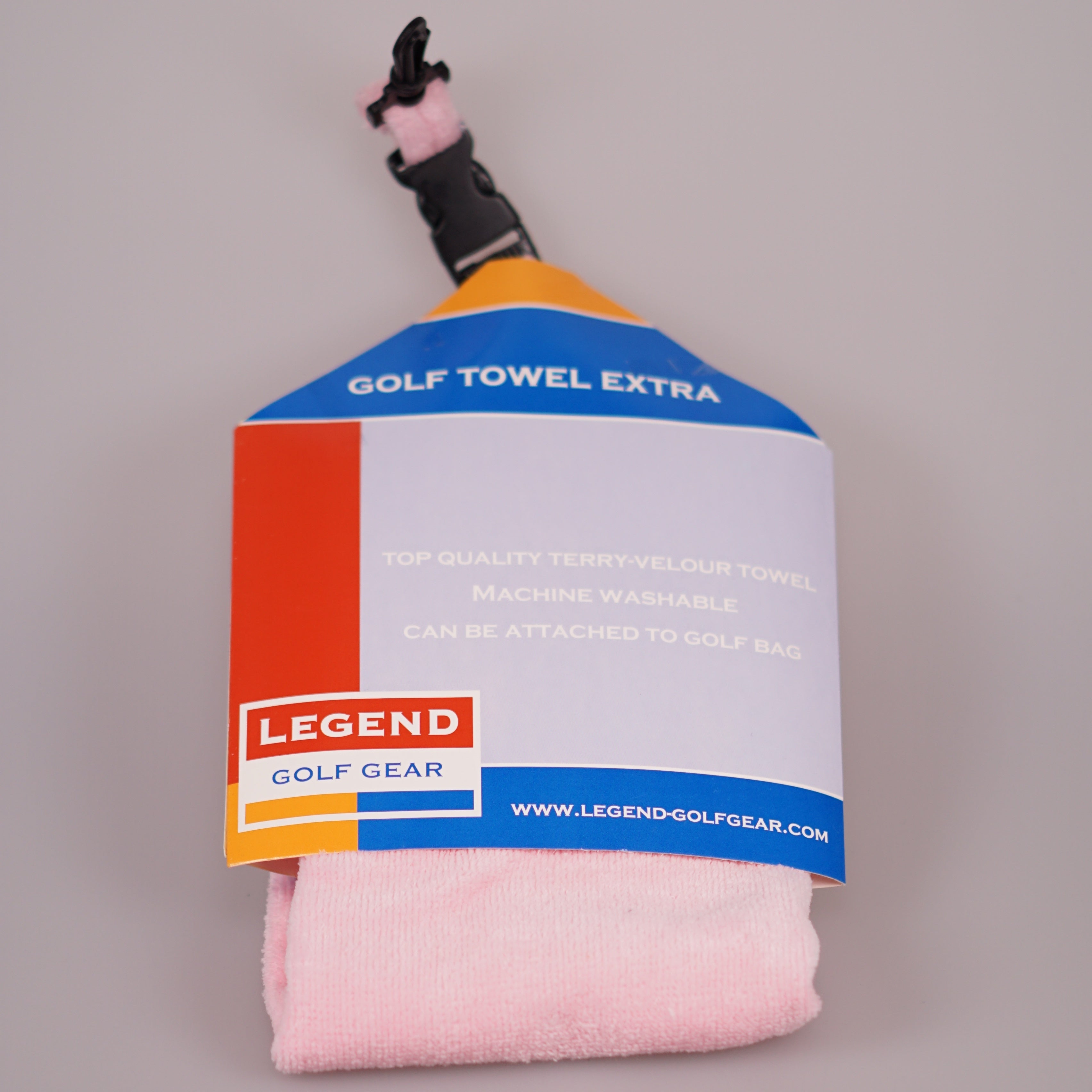 Legend golfhanddoek extra roze