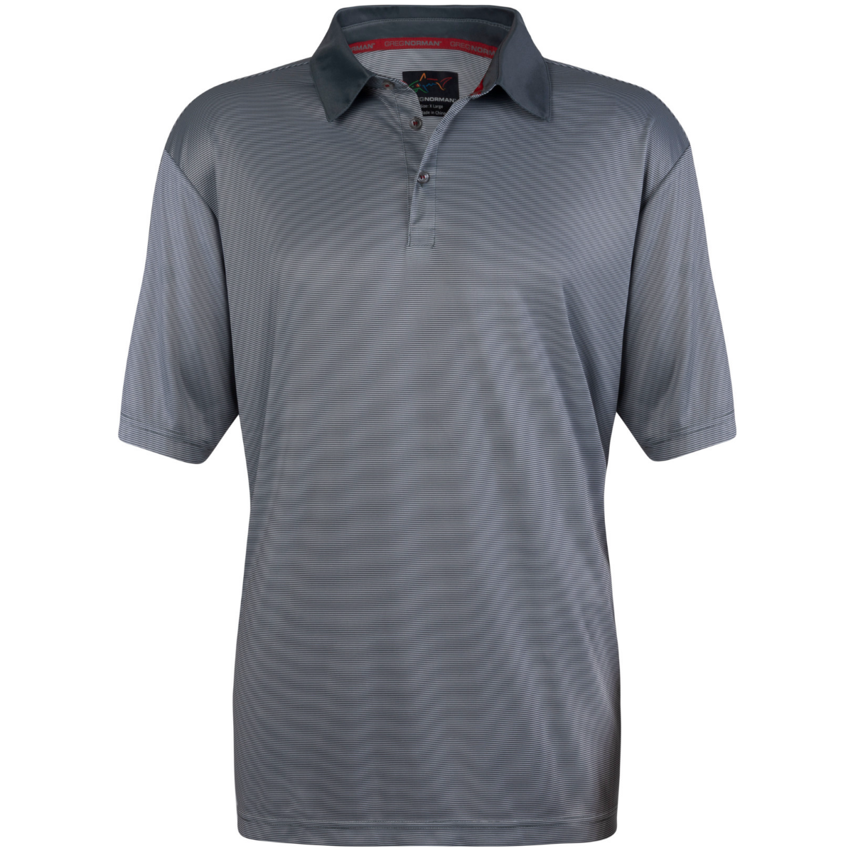 Greg Norman polo grey white
