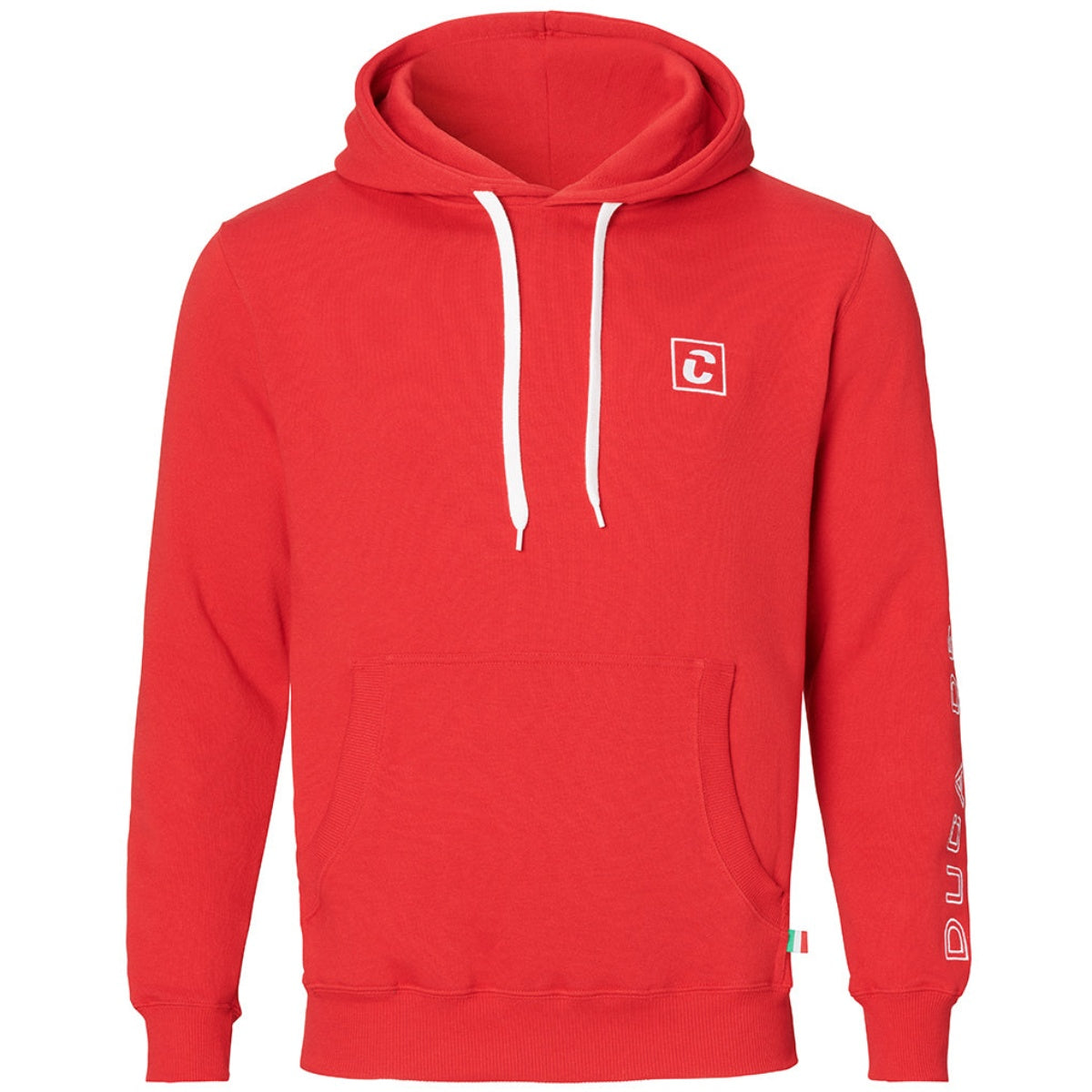 Duca del Cosma unisex hoodie red