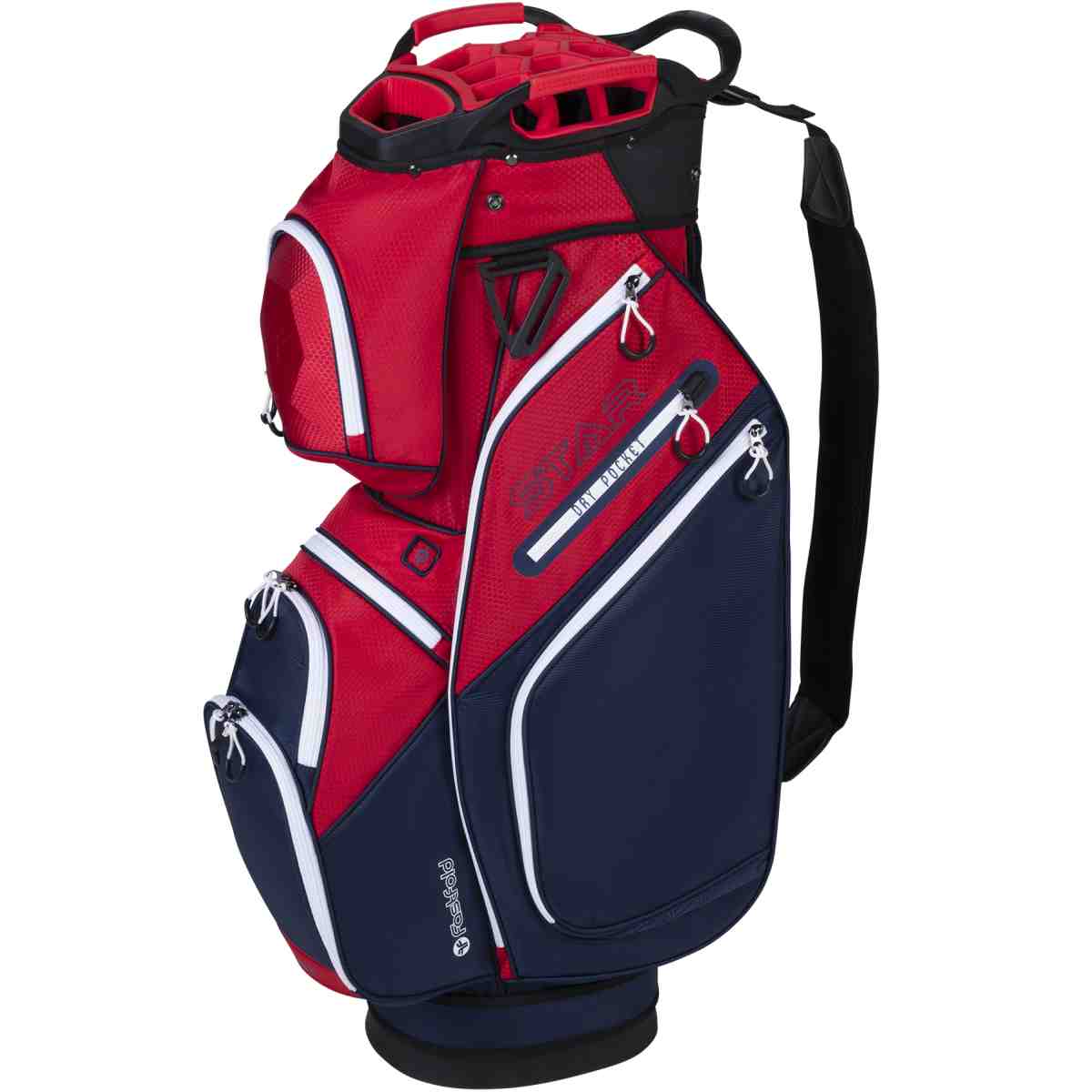 Fastfold Star Cartbag Rood/Navy