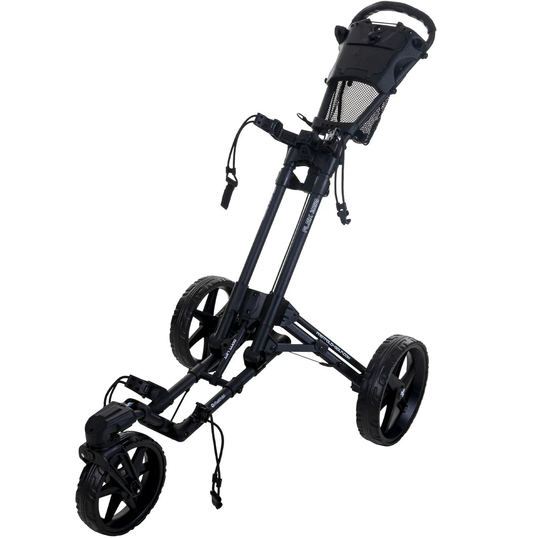 Fastfold Flex 360 golftrolley Mat zwart