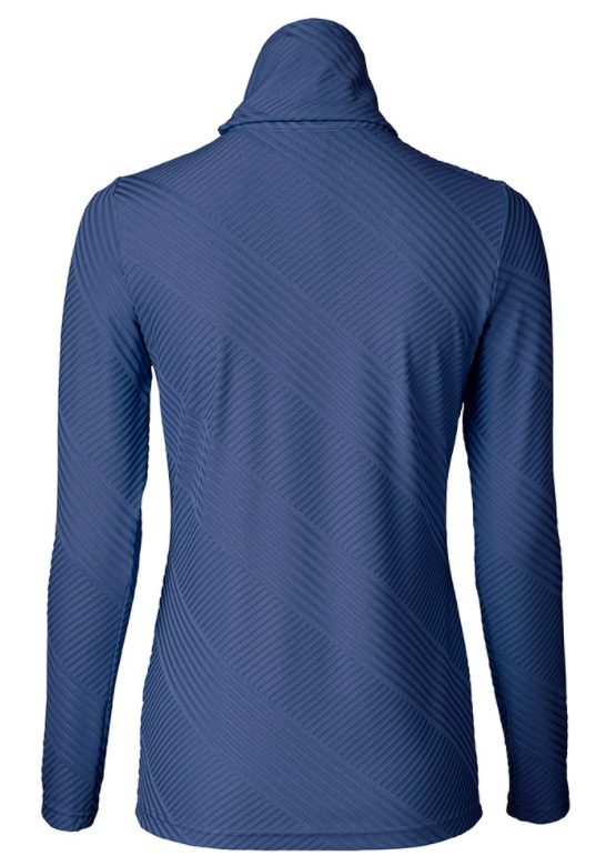 Daily Sports Floy Longsleeve coll neck Baltic blue