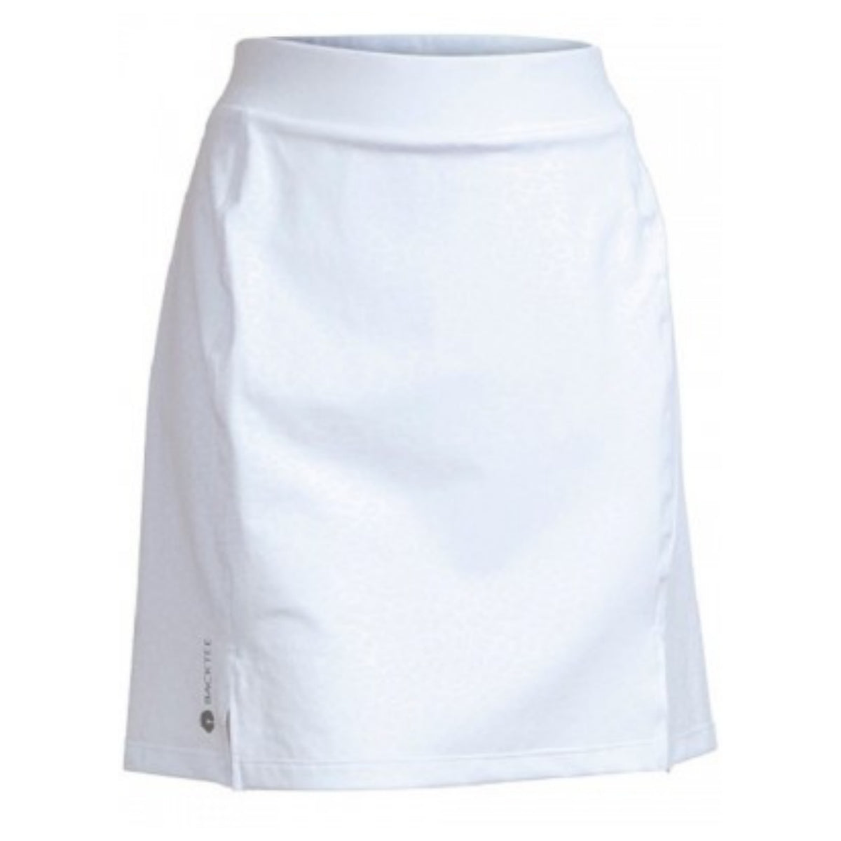 Backtee, Ladies Embossed Quick Dry UV Skort wit