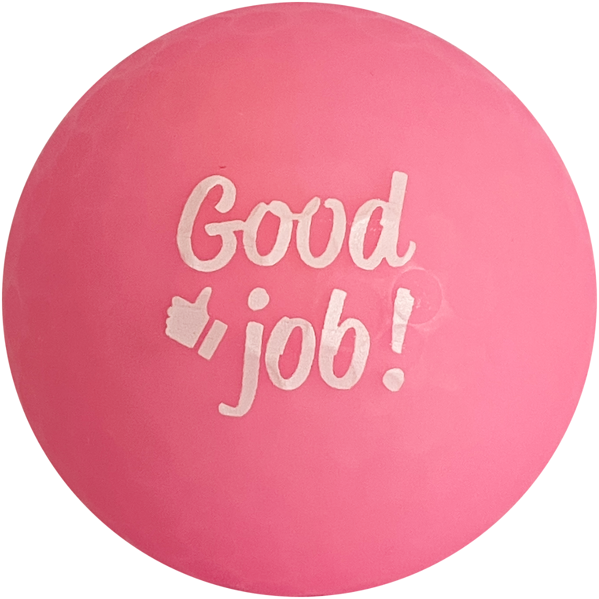 Golfballen WS9900100 set van 3 met print "Good Job"