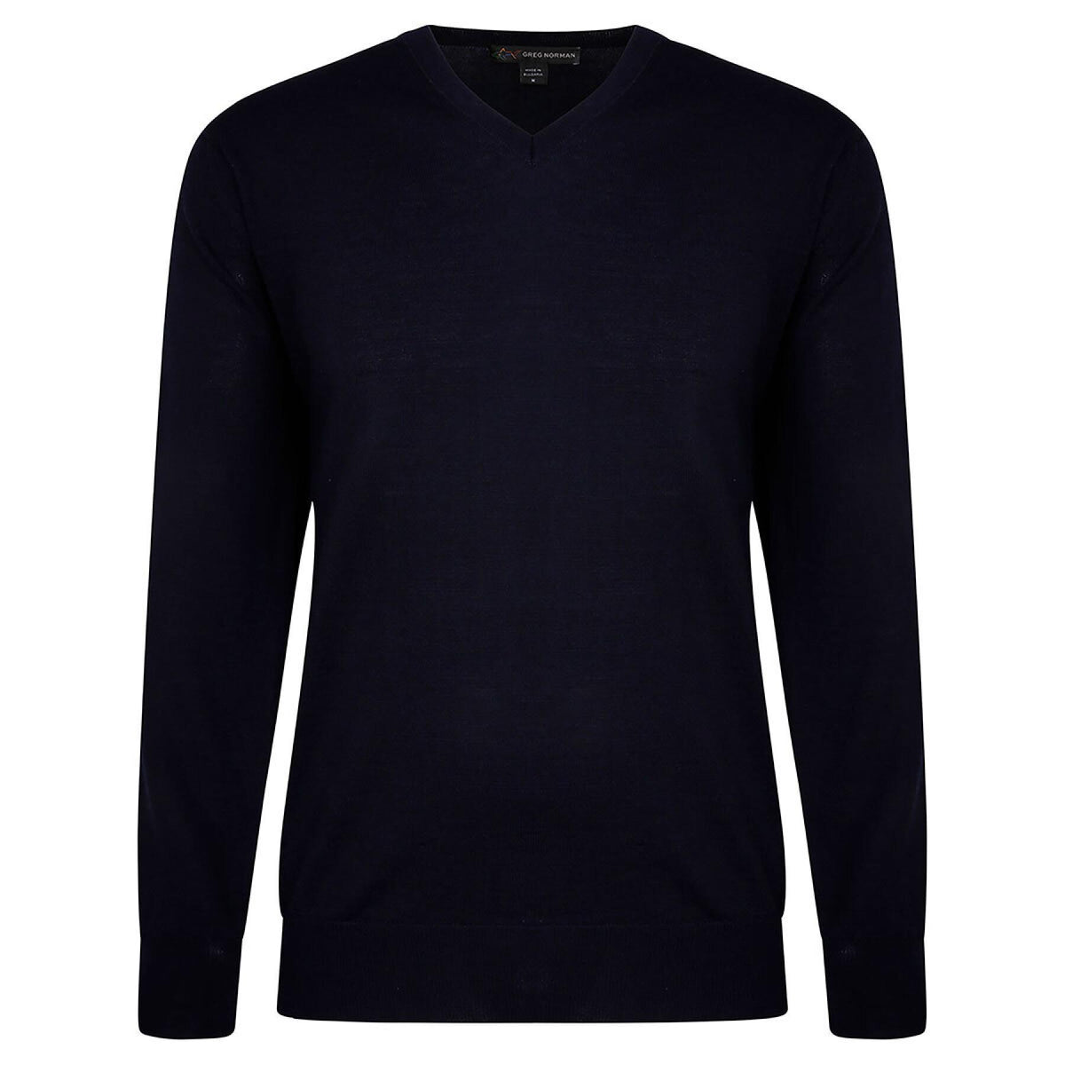 Greg Norman GNF140 heren golftrui Navy
