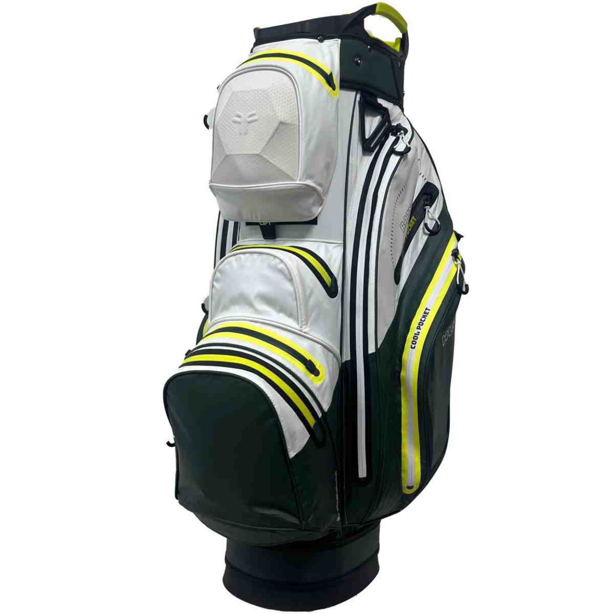 Fastfold Hurricane Rain Dry Cartbag Green Yellow
