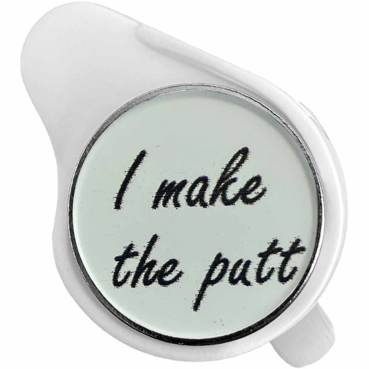 Lignum Clip met Tekst Ballmarker