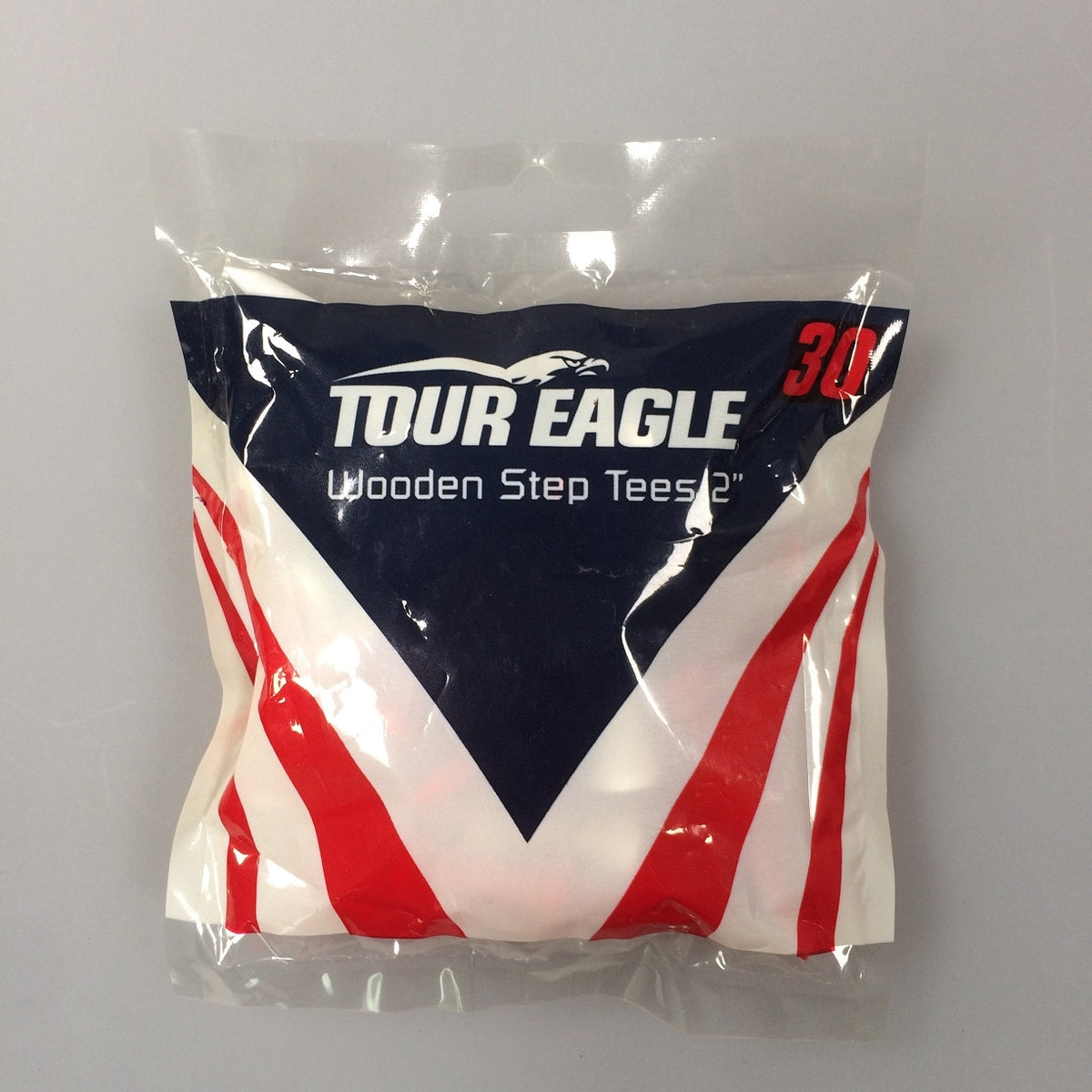 Tour Eagle Wooden Step tees 2"