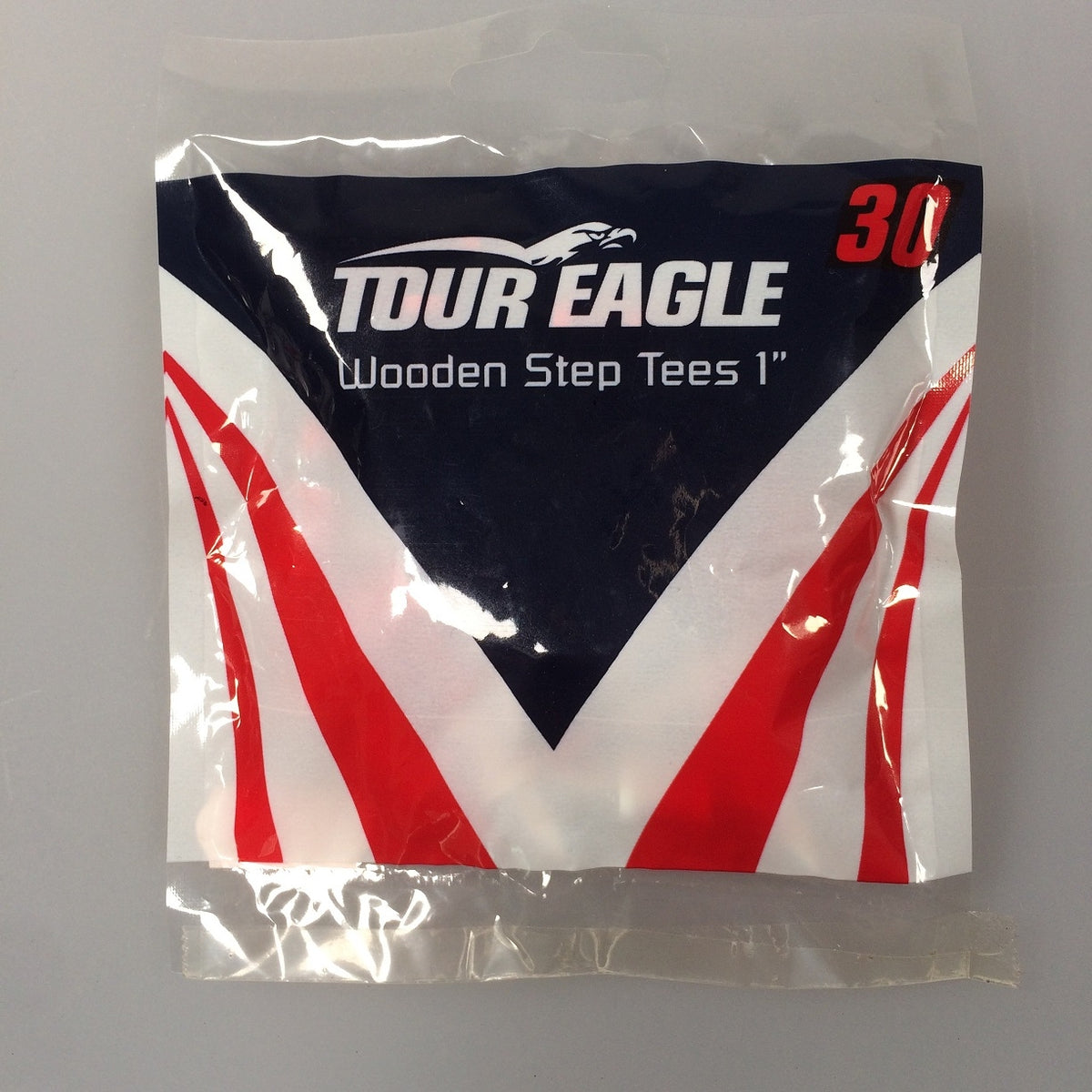 Tour Eagle Wooden Step tees 1"