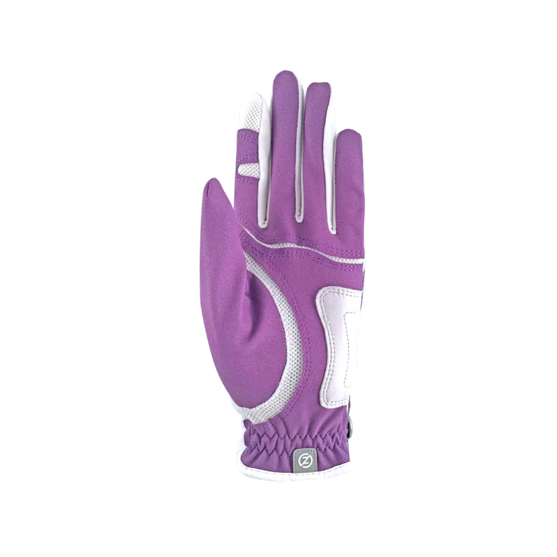 Zero Friction Synthetic ZFGL30009 purple ladies golf glove