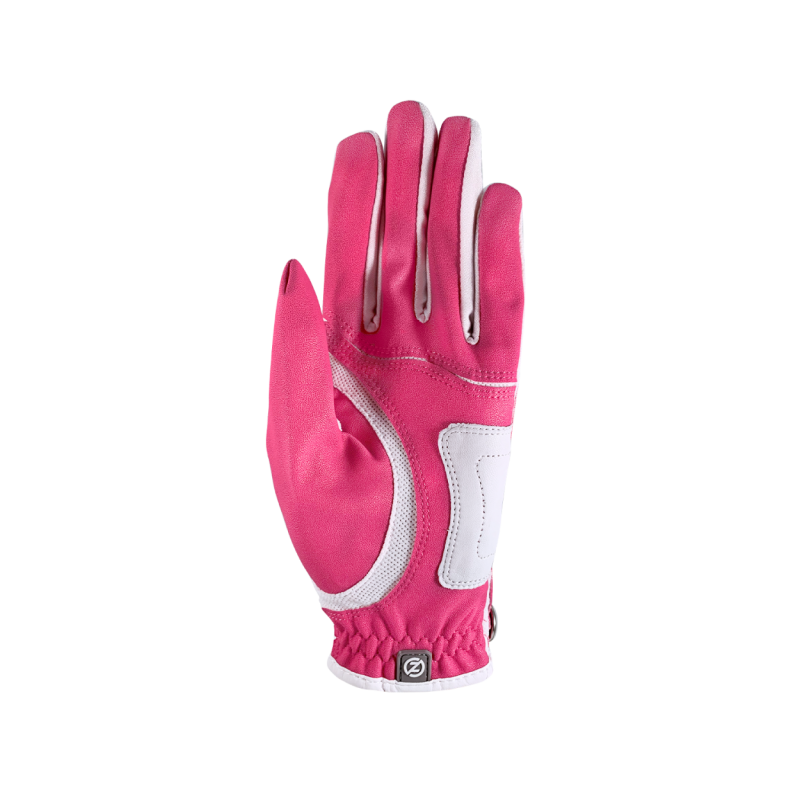 Zero Friction Synthetic ZFGL30004 Pink ladies golf glove