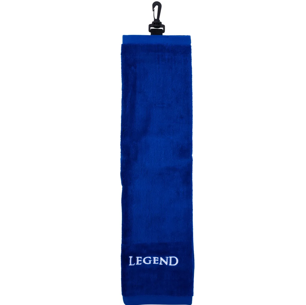 Legend Golf handdoekje Kobalt