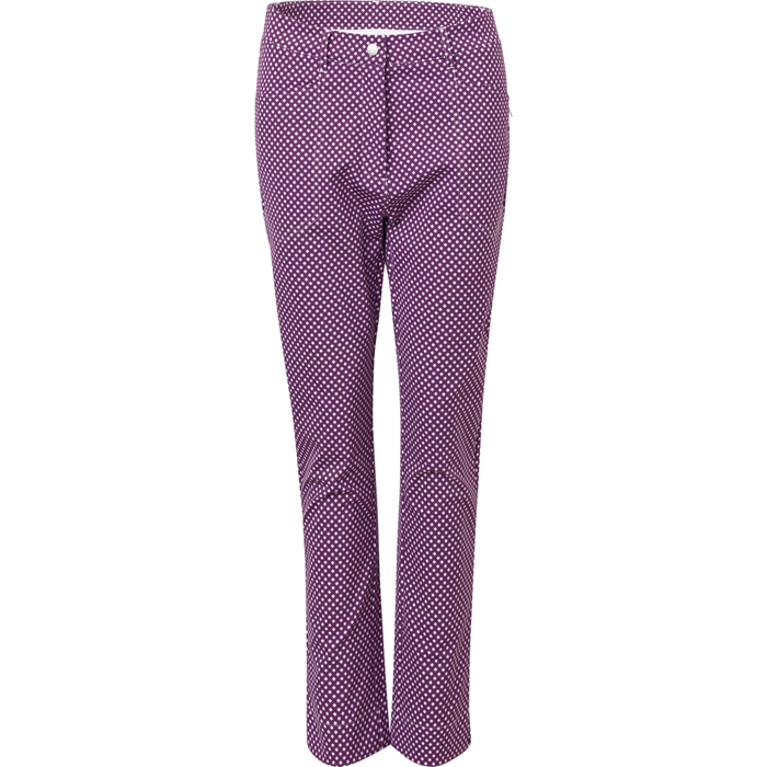 Abacus Merion 2985 735 trousers violet check
