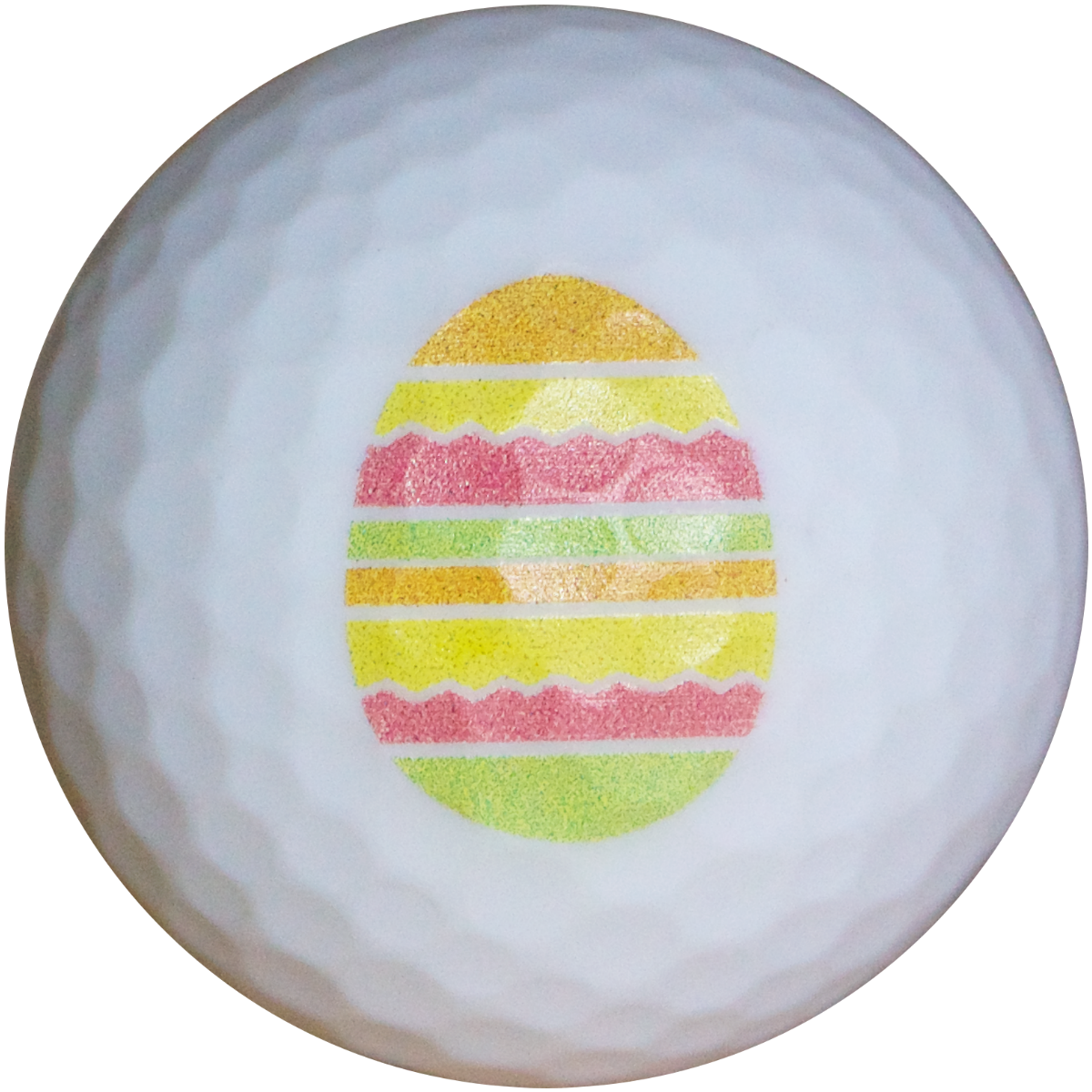 Golfballen WS9900106 set van 3 met print "Happy Easter"