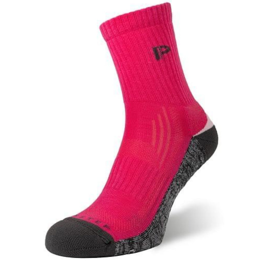 Parstep 1061003 Crew golfsokken Fuchsia Grijs