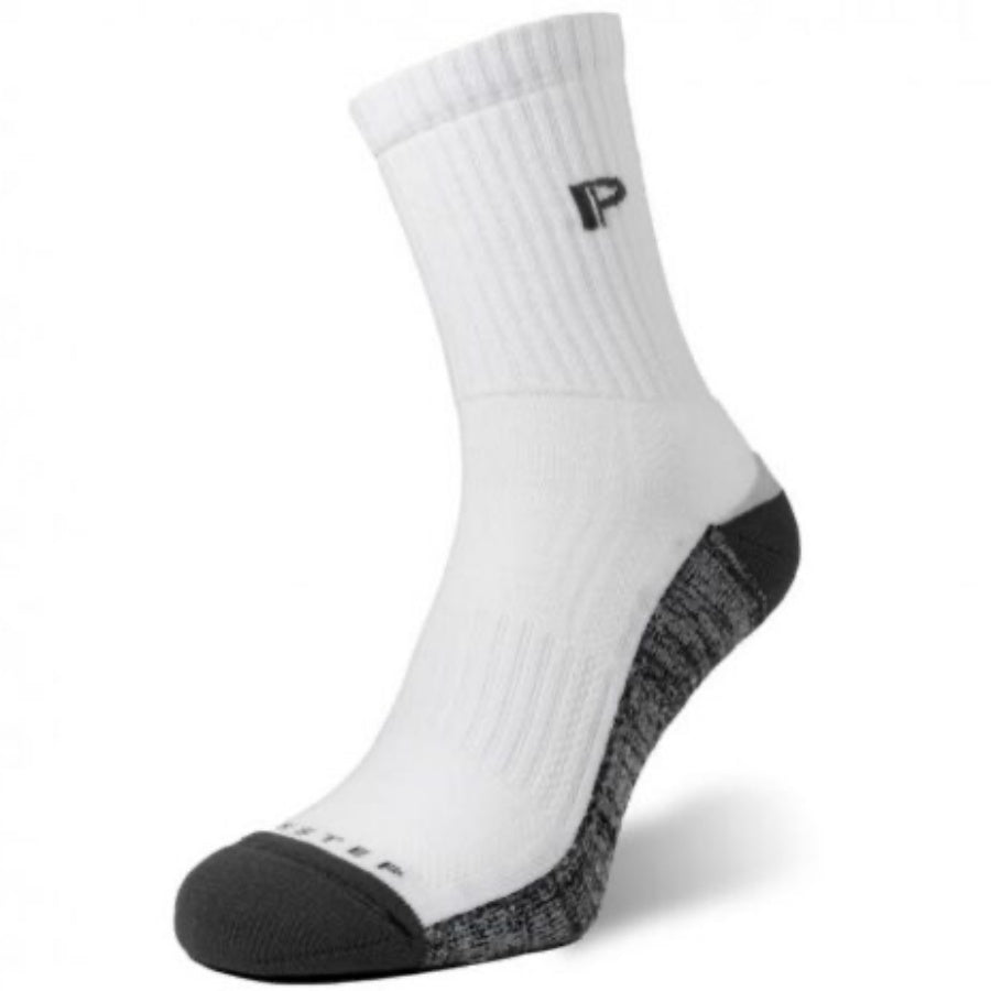 Parstep 1061003 Crew golfsokken Wit/Grijs