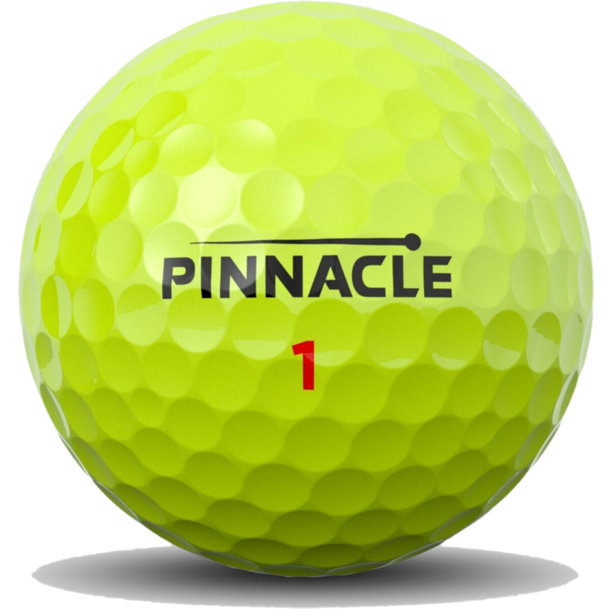 Pinnacle Distance Yellow golfball