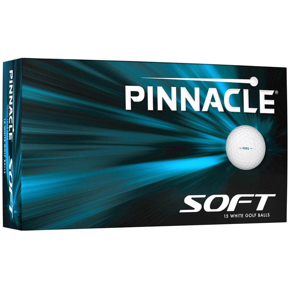 Pinnacle Soft White golfballs new