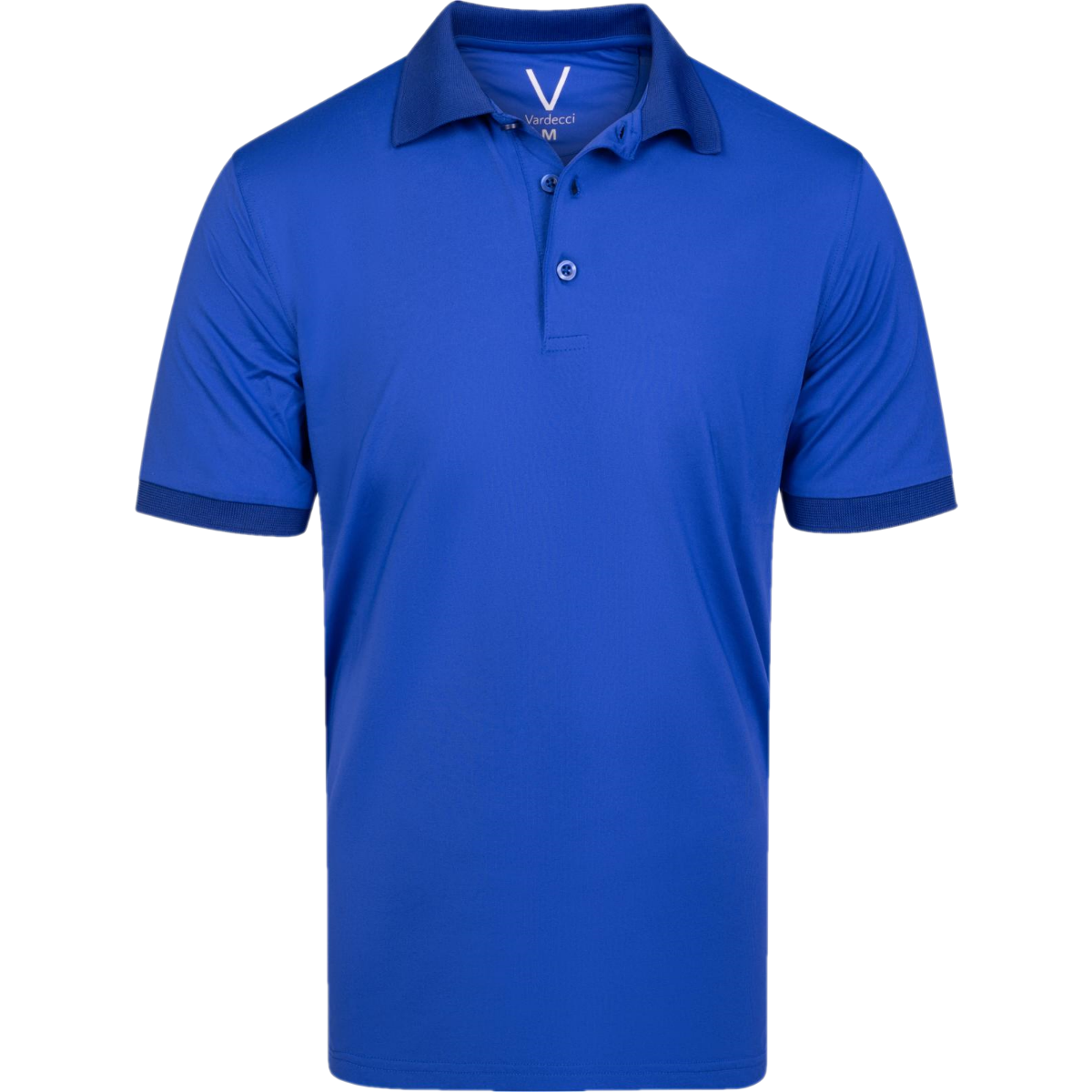 Vardecci VA10000 heren basic poloshirt Royal blue