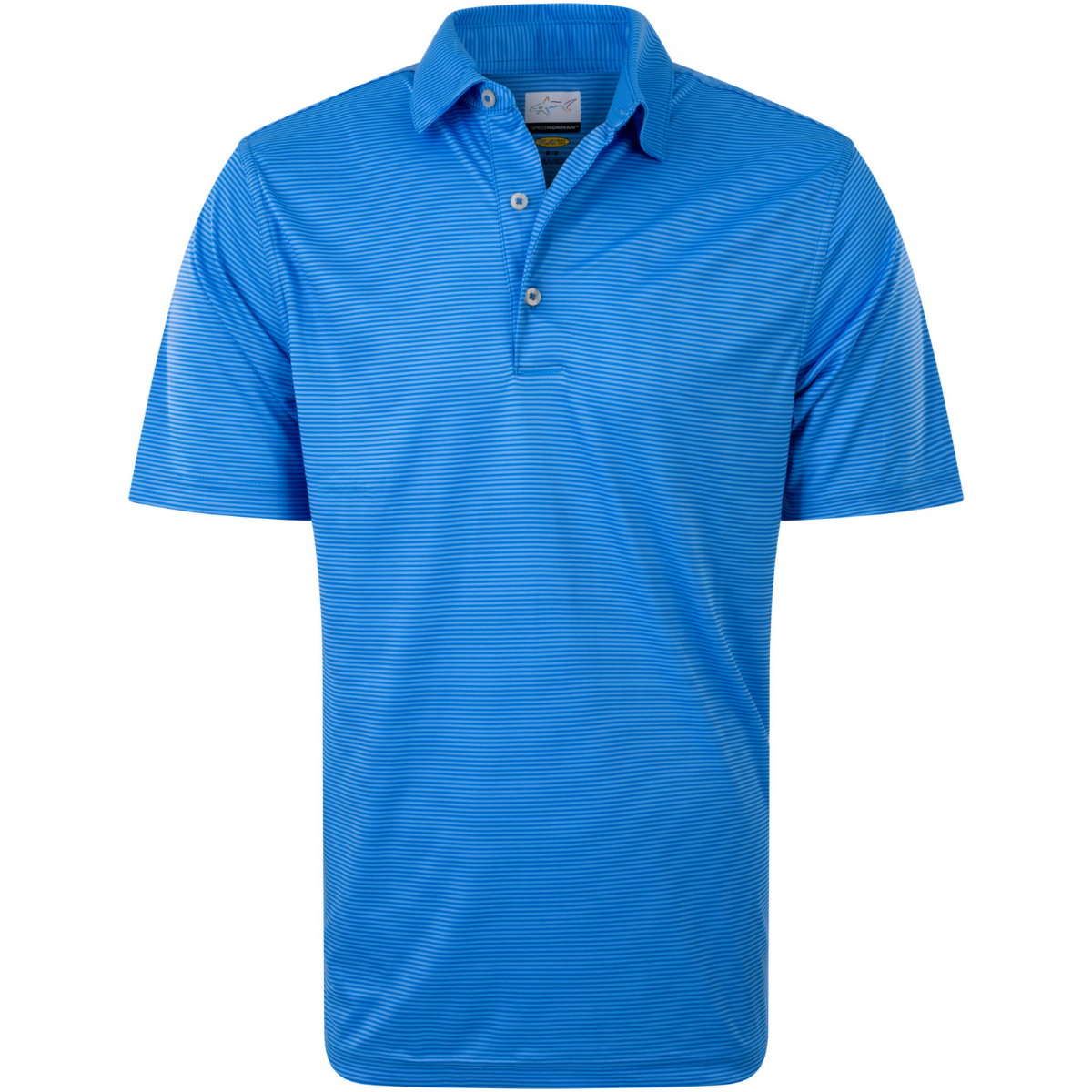 Greg Norman ML75 heren polo Robin blue