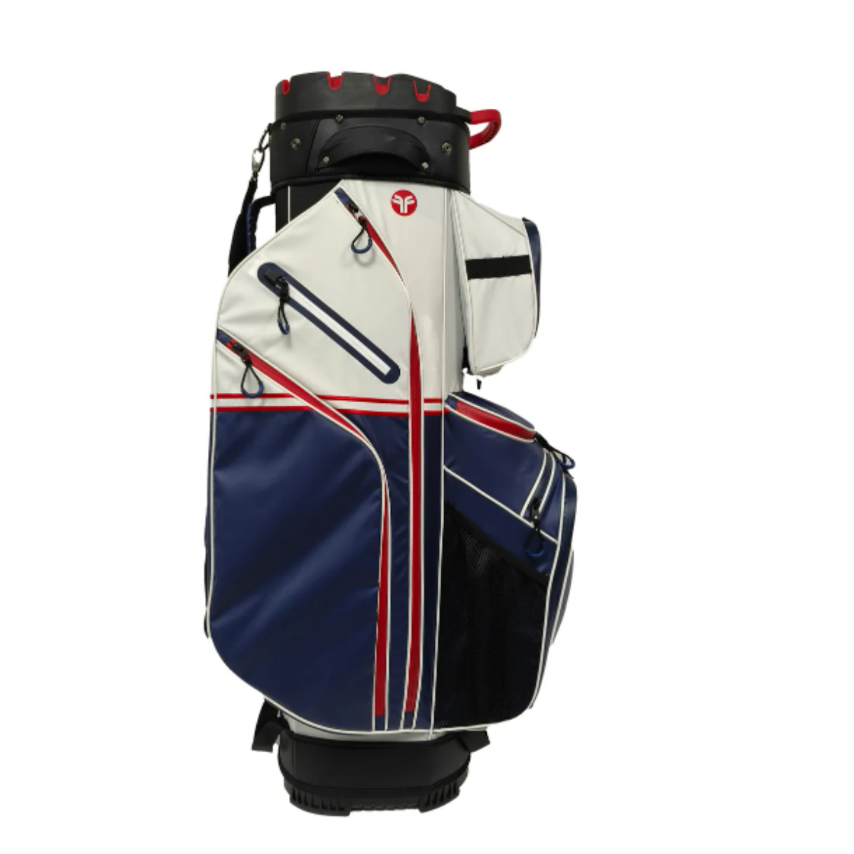 Fastfold Polaris Cartbag Rain Dry Navy/Rood/Wit
