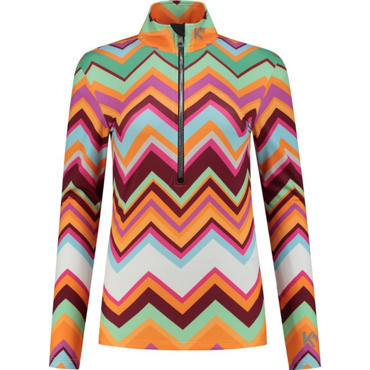 Kou Sportswear Chevron pully colourful
