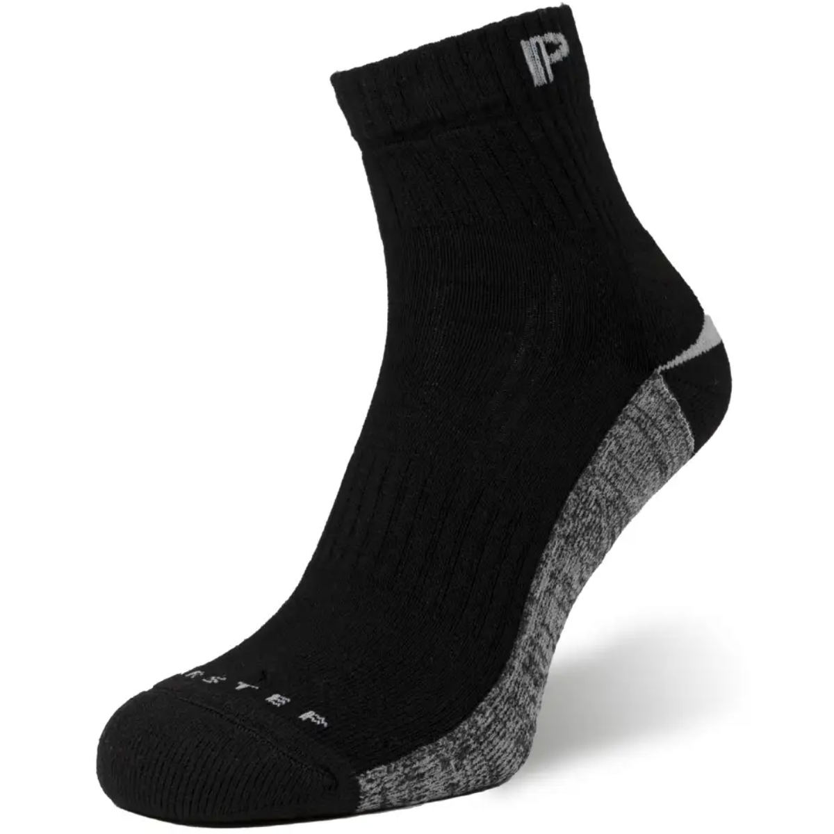 Parstep 10610002 Quarter Golfsokken Zwart/zwart