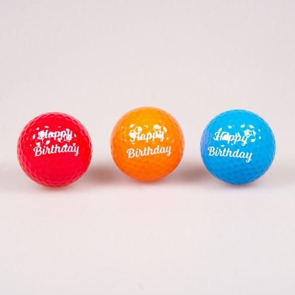 Happy Birthday golfballen