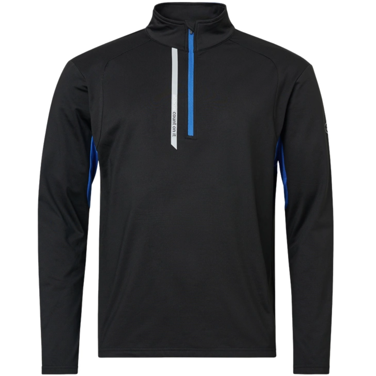 Abacus Sherwood 6374-326 halfzip fleece Dark Cobalt Black