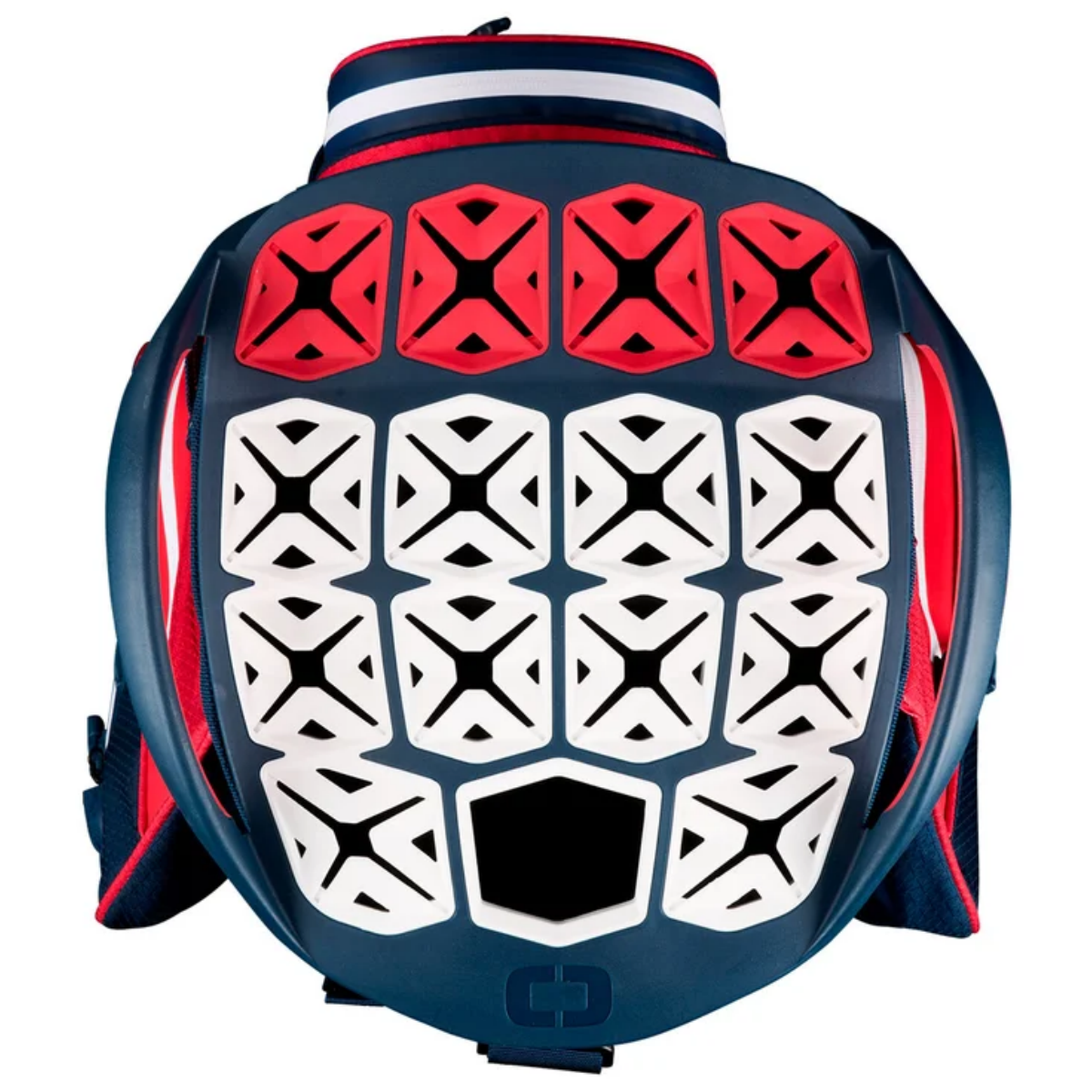 OGIO A20296_Q0373 All Elements Silencer Cartbag Red White Blue