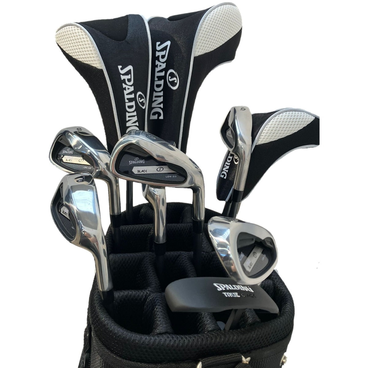 Spalding True Black Flex R heren golfset Black