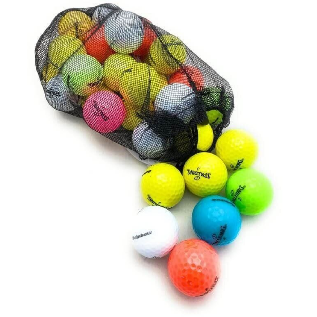 Spalding SP5030620 Rainbow Colours golfballen 36 stuks
